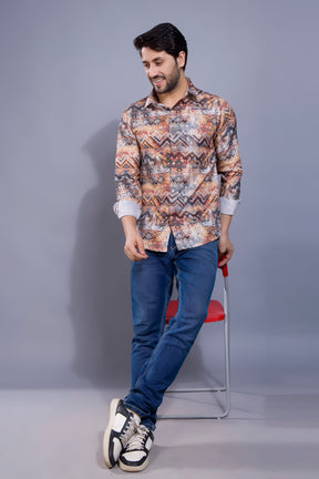 Multicolored Printed Shirt