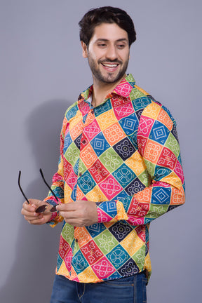 Navratri Special Printed Shirt