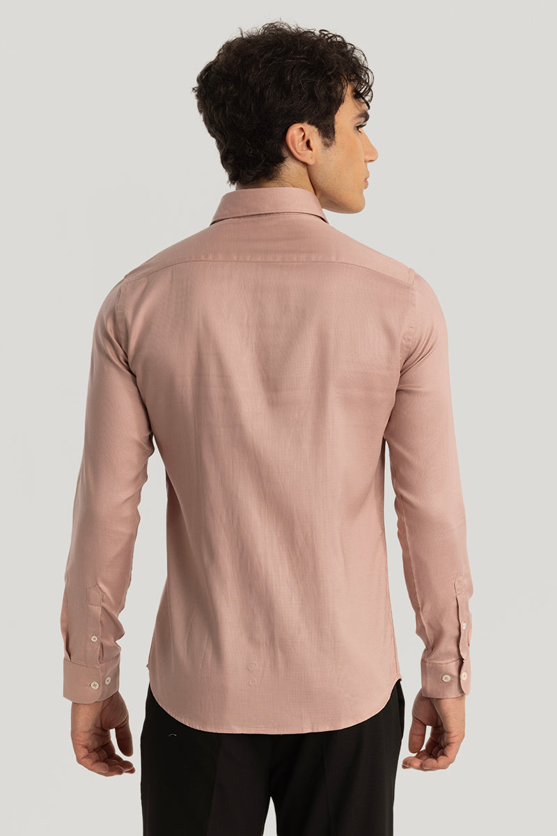 Pink Slim Fit Shirt