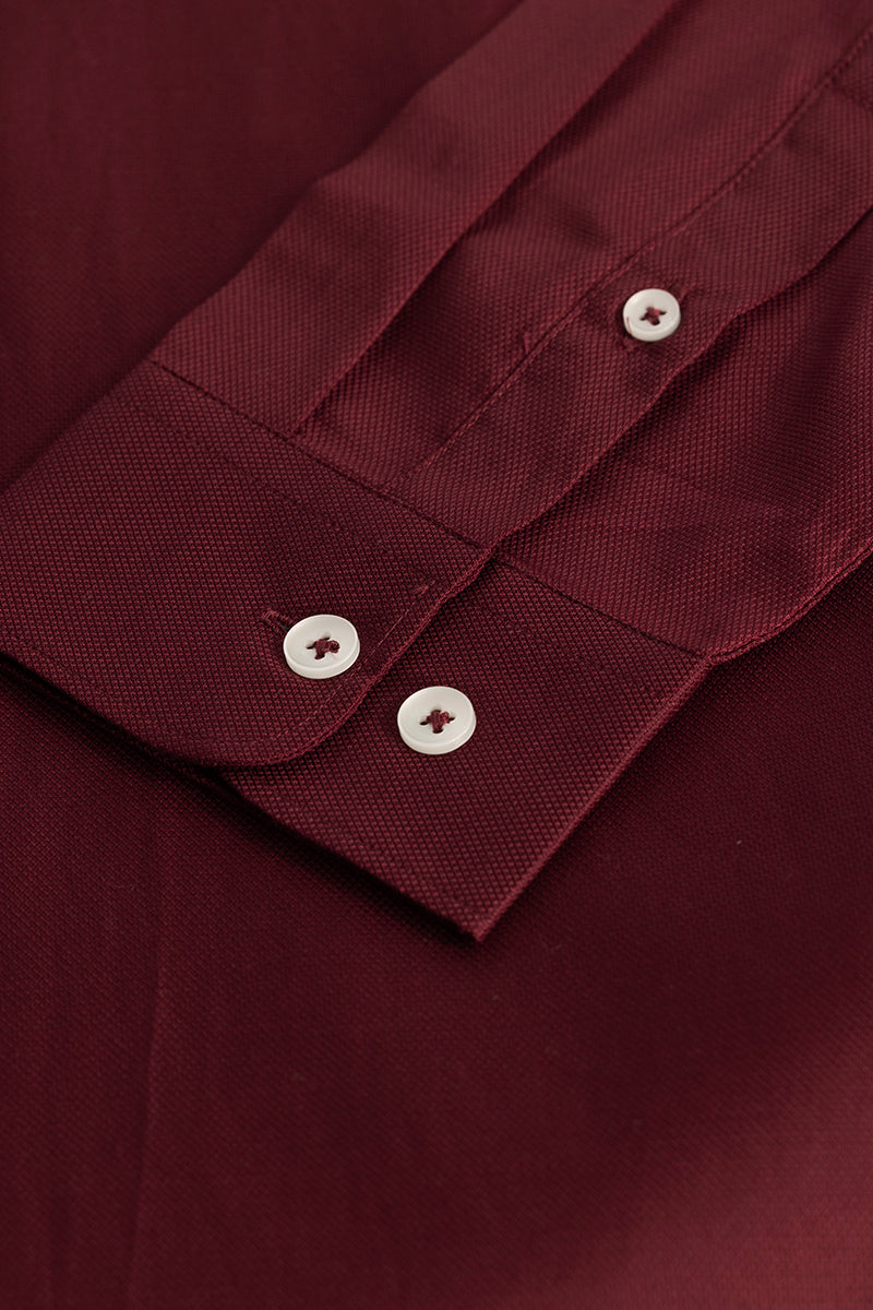 Red Slim Fit Shirt