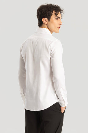 White Slim Fit Shirt