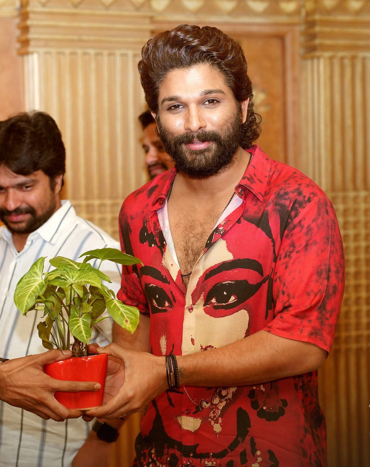 Allu Arjun - Scarlet Queen Printed Shirt