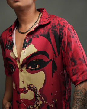 Allu Arjun - Scarlet Queen Printed Shirt