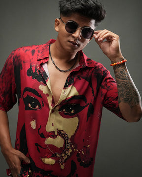 Allu Arjun - Scarlet Queen Printed Shirt