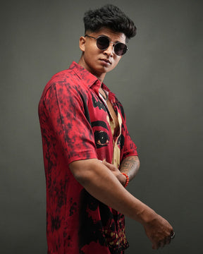 Allu Arjun - Scarlet Queen Printed Shirt